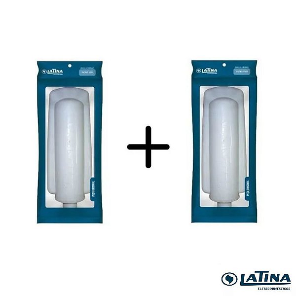 Kit 2 Refil Filtro Vela Latina Puritronic Pa355 Pa335 P355