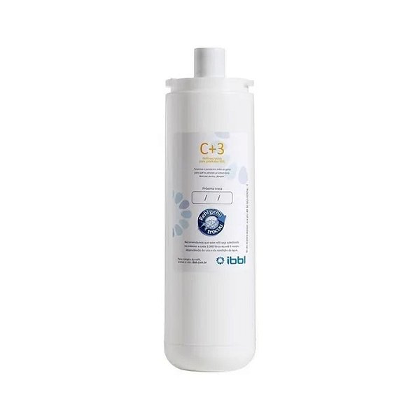 Refil C+3 Filtro Purificador De Água IBBL Fr600 Original