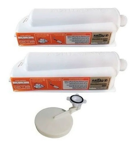 Kit 2 Filtro Refil Latina P355 3 Estagios + Kit Boia
