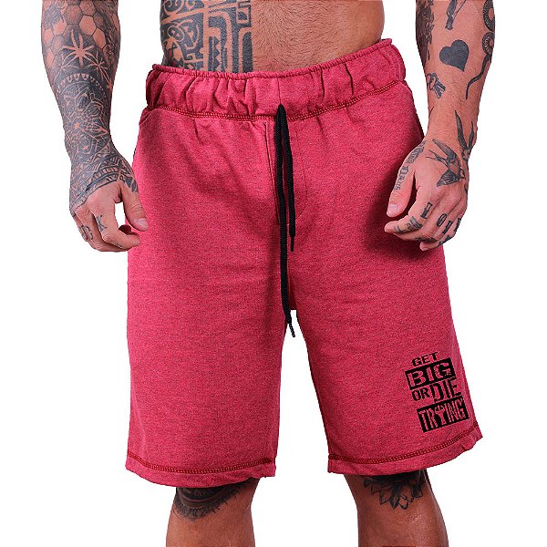 Bermuda Estampada Masculina MXD Conceito Get Big Or Die Traing