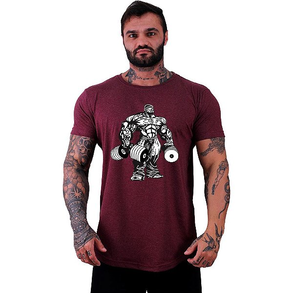 Camiseta Longline Manga Curta MXD Conceito Bodybuilding