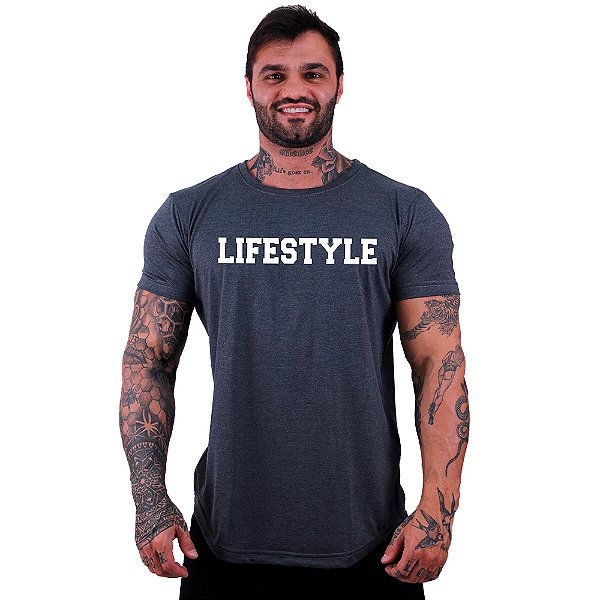 Camiseta Longline Masculina Manga Curta MXD Conceito Lifestyle