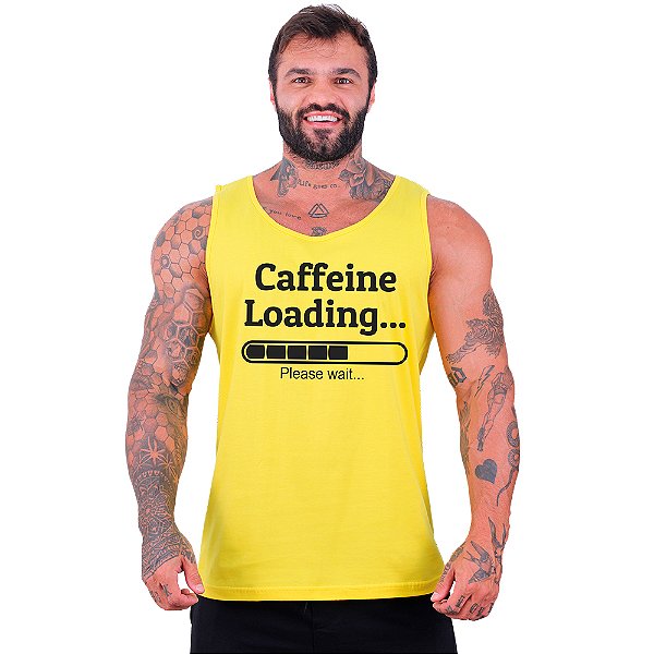 Regata Clássica Tradicional Masculina MXD Conceito Caffeine Loading