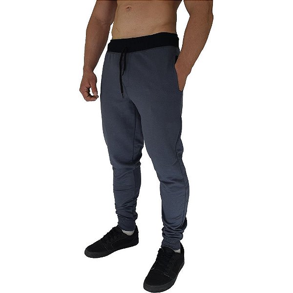 Calça Masculina MXD Conceito Moletom Chumbo