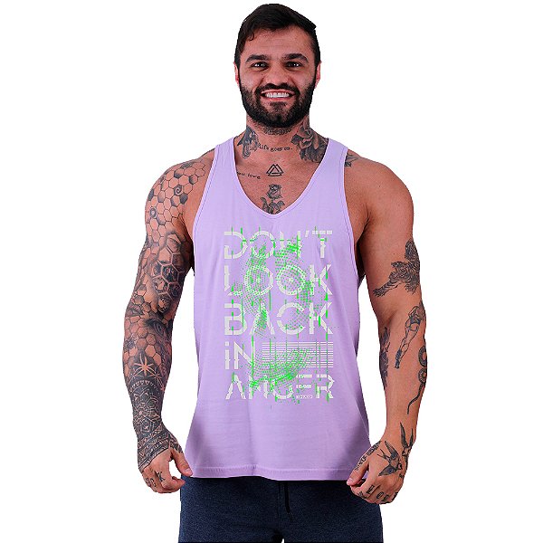 Regata Cavada Masculina MXD Conceito Don't Look Back In Anger