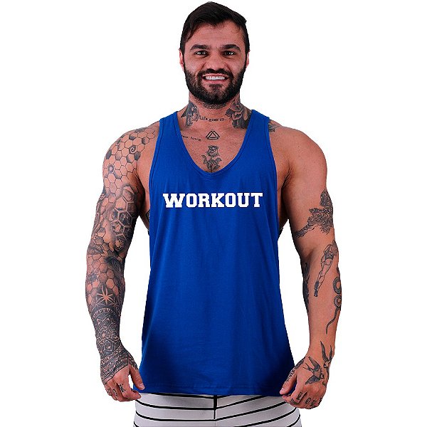 Regata Cavada Masculina MXD Conceito Workout Exercite-se