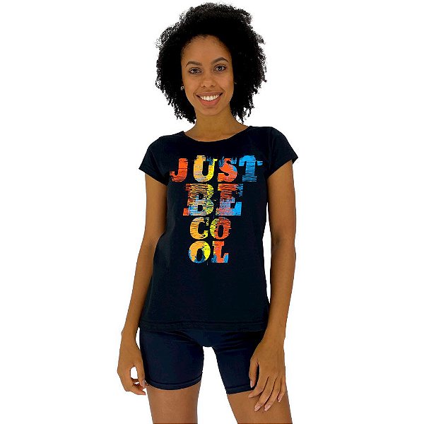 Camiseta Babylook Feminina MXD Conceito Apenas Seja Legal