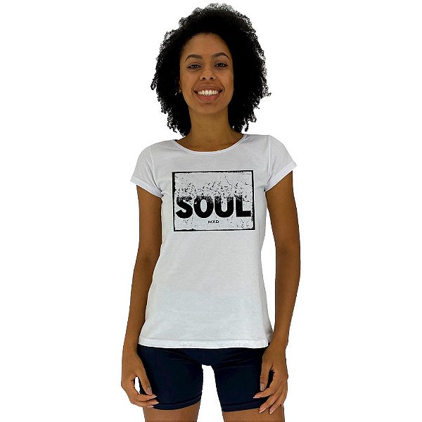 Camiseta Babylook Feminina MXD Conceito Soul Alma