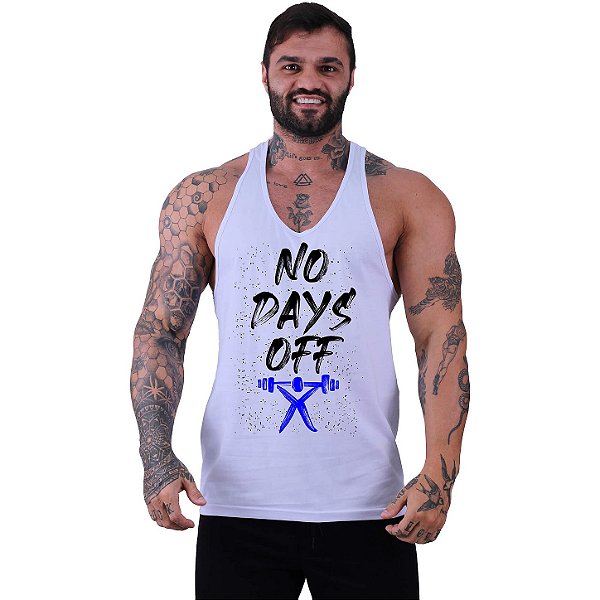 Regata Menos Cavada Masculina MXD Conceito No Days Off Style