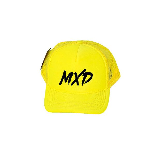 Boné Trucker MXD Conceito Unissex Amarelo