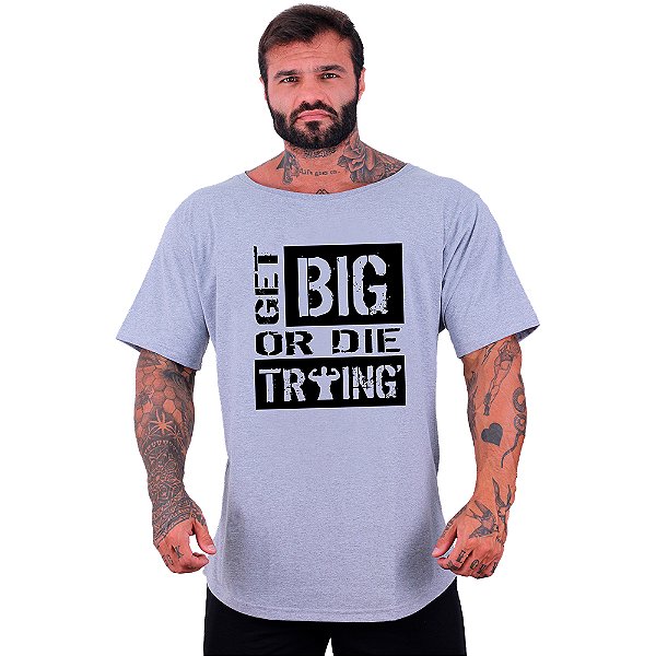 Camiseta Morcegão Masculina MXD Conceito Get Big Or Die Trying