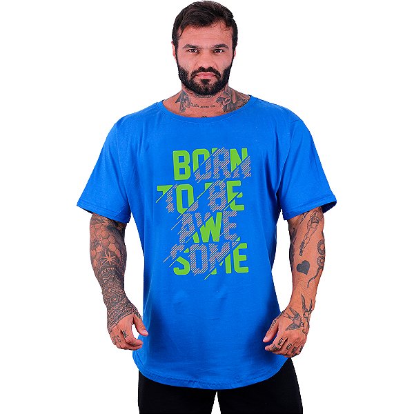 Camiseta Morcegão Masculina MXD Conceito Born To Be Awesome