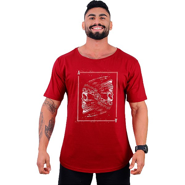 Camiseta Morcegão Masculina MXD Conceito Carta Indígena