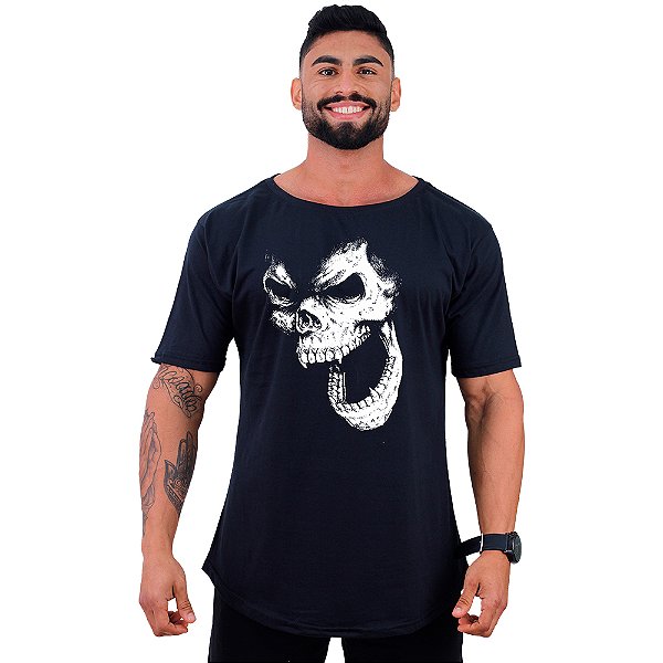 Camiseta Morcegão Masculina MXD Conceito Gorila Skull