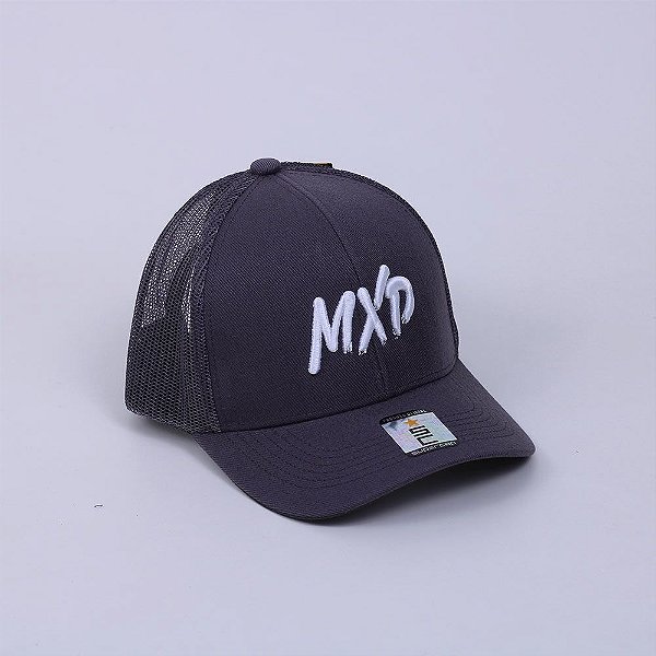 Boné Trucker MXD Conceito Unissex Chumbo