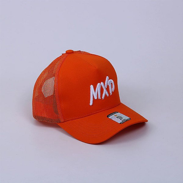 Boné Trucker MXD Conceito Unissex Laranja