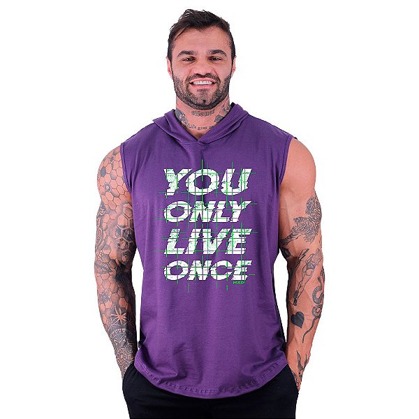 Regata Longline com Touca MXD Conceito You Only Live Once