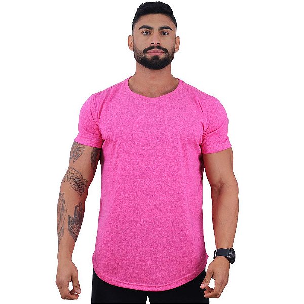 Camiseta Longline MOLINE Masculina MXD Conceito Pink