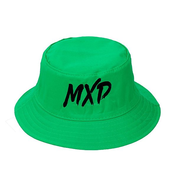 Bucket MXD Conceito Unissex Verde Limão Logo Preta
