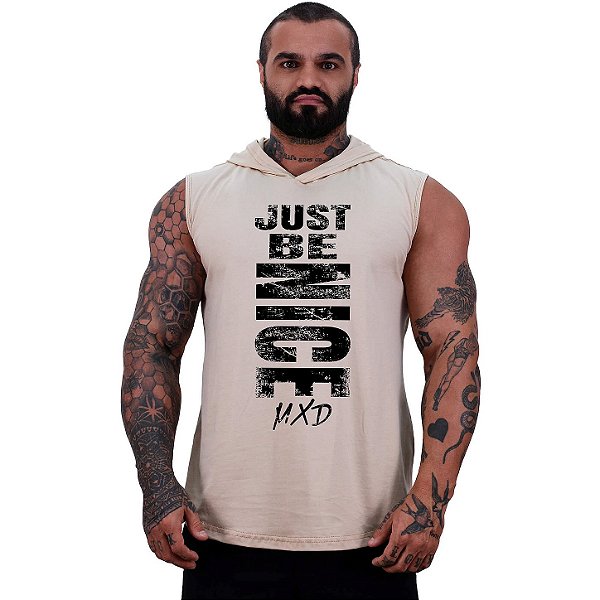 Regata Machão com Capuz Longline MXD Conceito Just Be Nice New York City