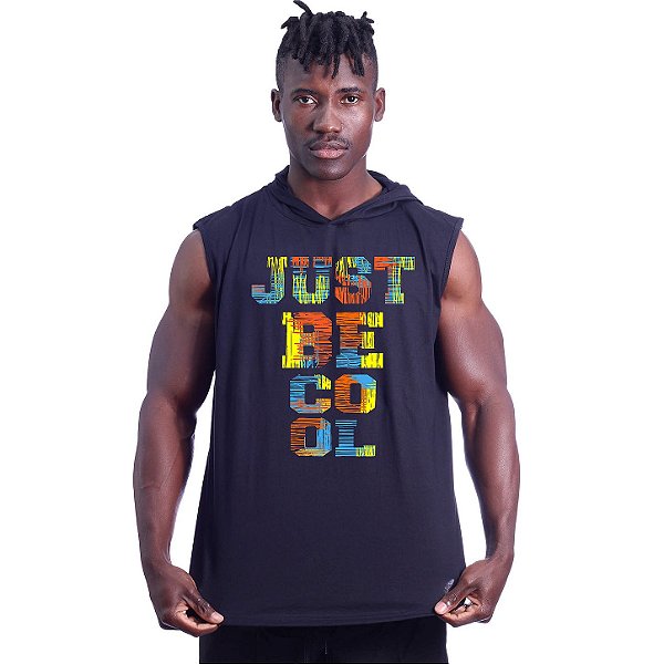 Regata Machão com Capuz Longline MXD Conceito Just Be Cool