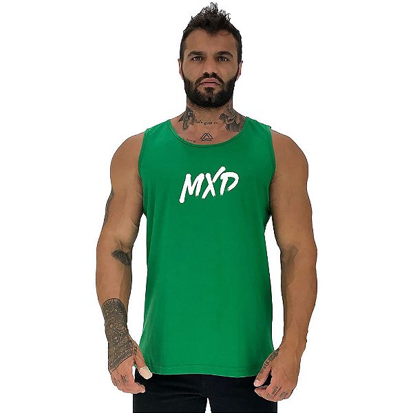 Regata Clássica Masculina MXD Conceito Verde Bandeira