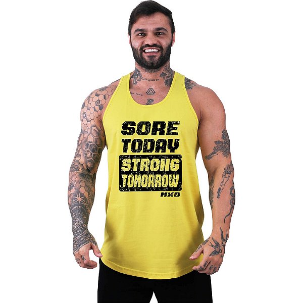 Regata Longline Masculina MXD Conceito Sore Today Strong Tomorrow