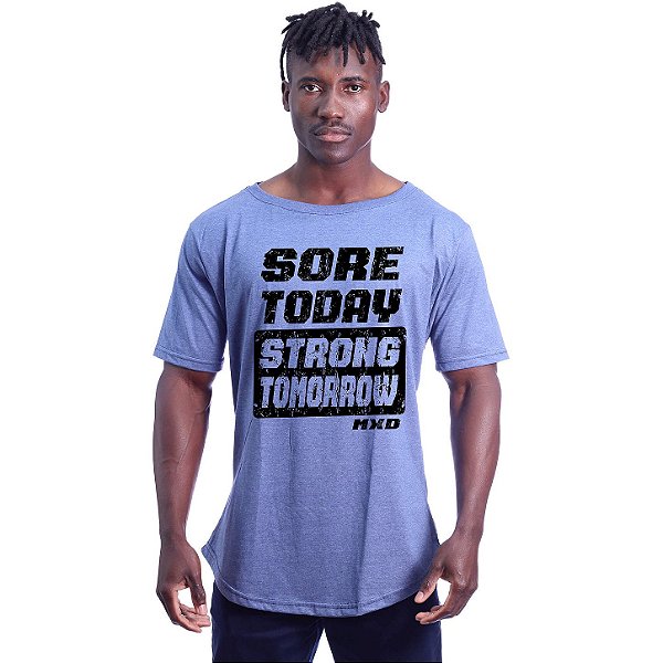 Camiseta Morcegão Masculina MXD Conceito Sore Today Strong Tomorrow