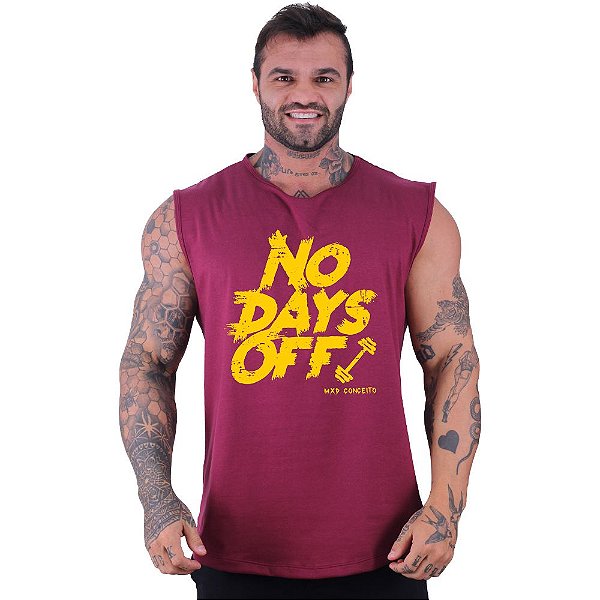 Regata Machão Longline Sem Manga MXD Conceito No Days Off Halter