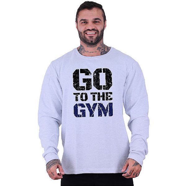 Blusa Moletom Basic Masculina MXD Conceito Sem Touca Go To The Gym