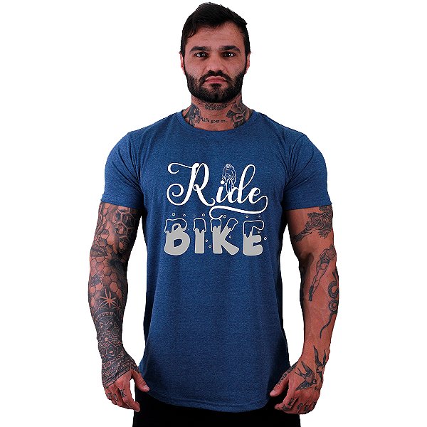 Camiseta Longline MXD Conceito MTB Mountain Bike Ride Bike