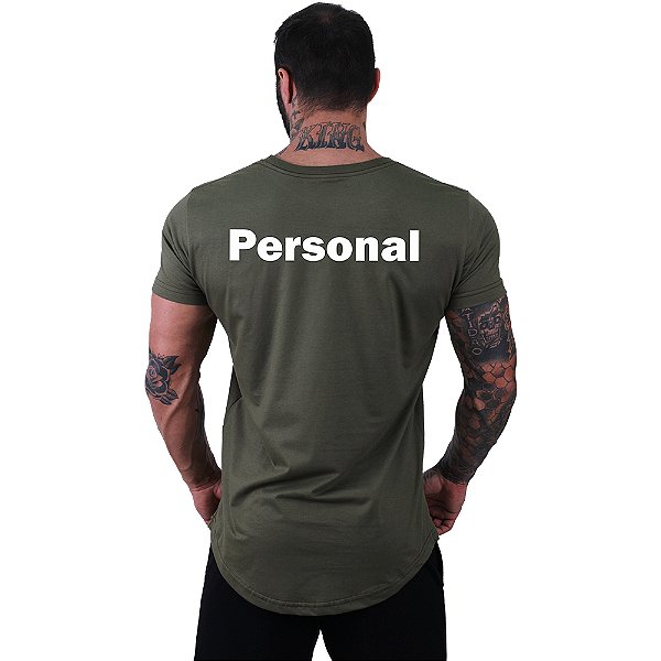 Camiseta Longline Estampa Personal