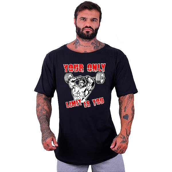 Camiseta Morcegão Masculina MXD Conceito Your Only Limit Is You