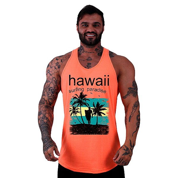 Regata Longline Masculina MXD Conceito SURF Hawaii Surfing Paradise