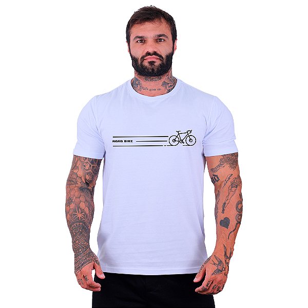 Camiseta Tradicional Masculina Manga Curta MXD Conceito MTB Road Bike