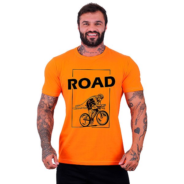 Camiseta Tradicional Masculina Manga Curta MXD Conceito MTB Road Cyclist
