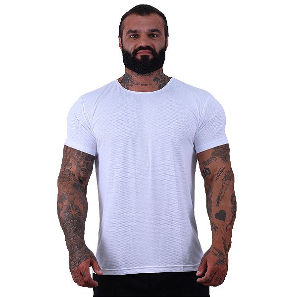 Camiseta Tradicional Com DEFEITO MXD Conceito Dry Fit em 100% Poliamida Cores Sortidas