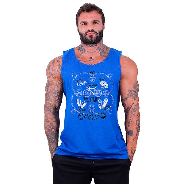 Regata Clássica Tradicional Masculina MXD Conceito Surf Living The Dream