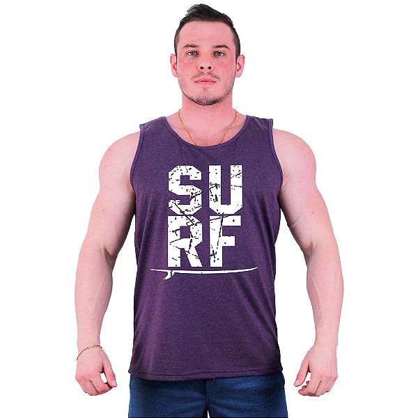Regata Clássica Estampado Masculina MXD Conceito SURF Prancha