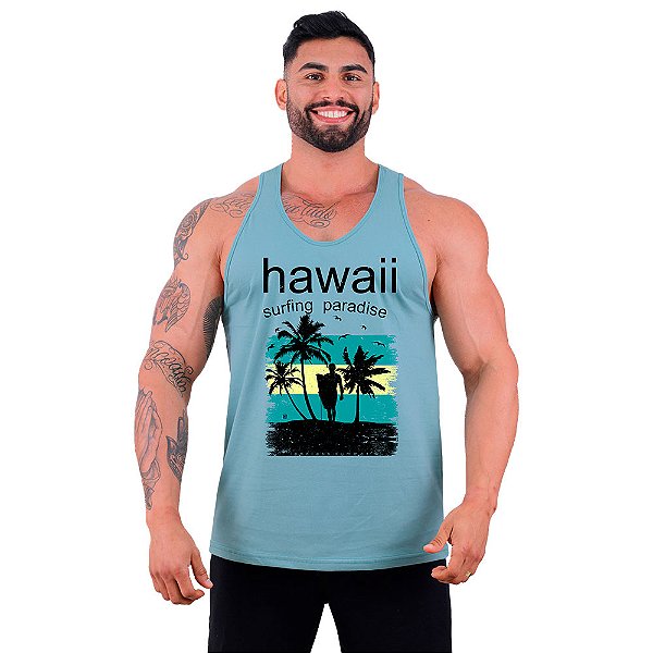 Regata Cavada Masculina MXD Conceito SURF Hawaii Surfing Paradise