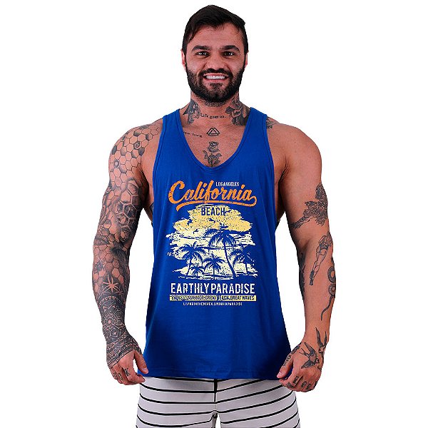 Regata Cavada Masculina MXD Conceito SURF Earthly Paradise