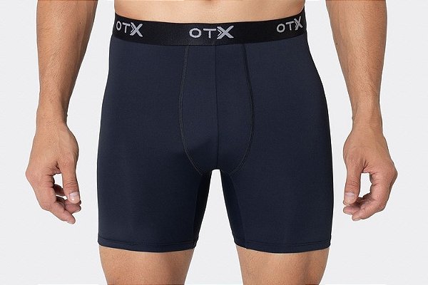 Cueca Boxer Long Masculina Ortodox em 90% Poliamida e 10% Elastano