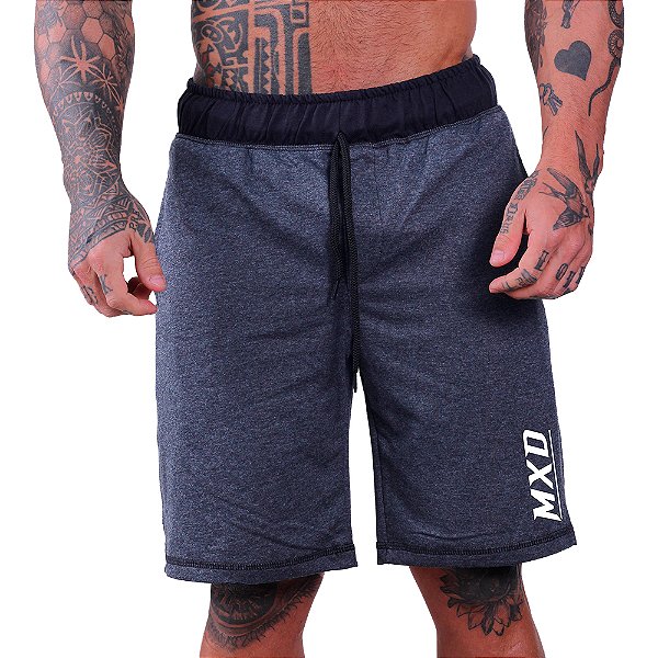 Bermuda Estampada Masculina MXD Conceito Estilizado Sublinhado