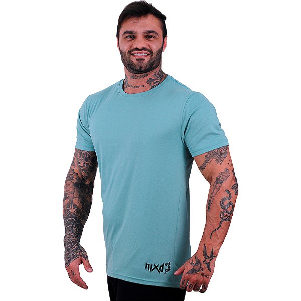 Camiseta Tradicional Estampa Lateral Manga Curta MXD Conceito Logo Lobo