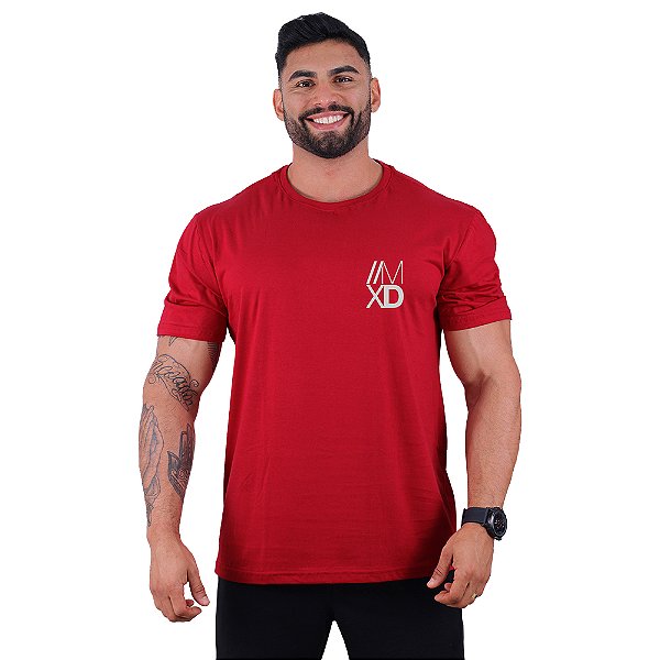 Camiseta Tradicional Estampada Manga Curta MXD Conceito Logo Discreta