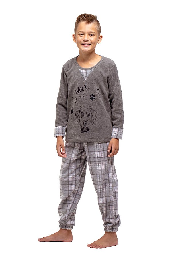 Pijama Infantil Masculino Inverno - DNA CONFORT
