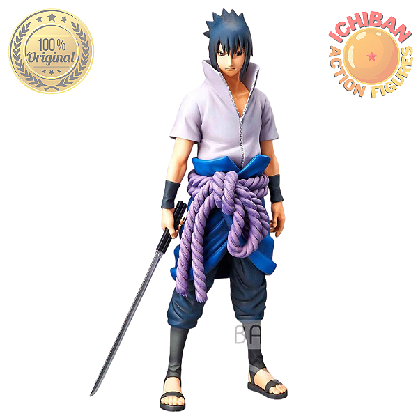 UCHIHA SASUKE GRANDISTA NERO 100% ORIGINAL LACRADO