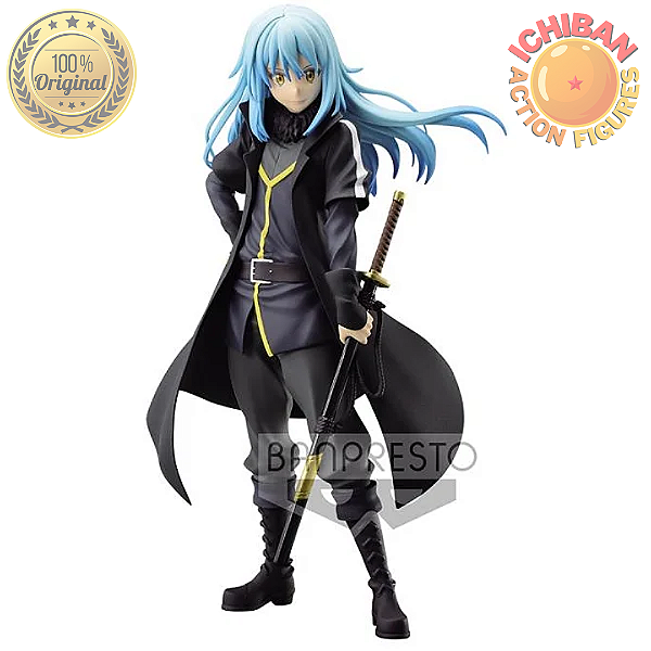 RIMURU TEMPEST MÃO NA CINTURA THAT TIME I GOT REINCARNATED AS A SLIME OTHERWORLDER VOL.14 BANPRESTO 100% ORIGINAL LACRADO