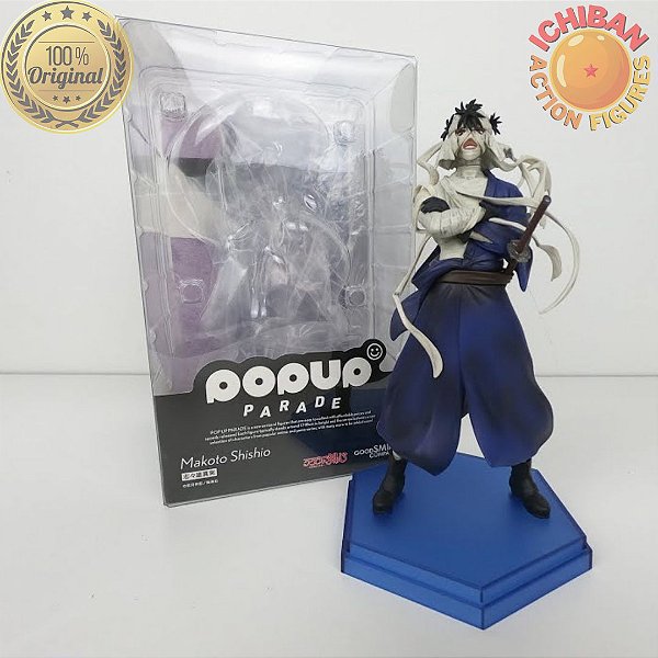 MAKOTO SHISHIO POP UP PARADE 100% ORIGINAL ABERTO PARA UNBOXING