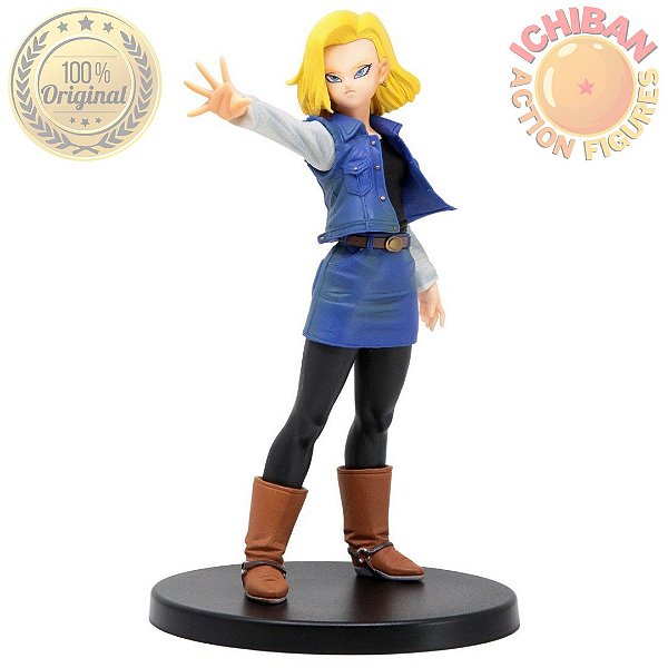 ANDROID 18 MATCH MAKERS BANPRESTO 100% ORIGINAL LACRADO